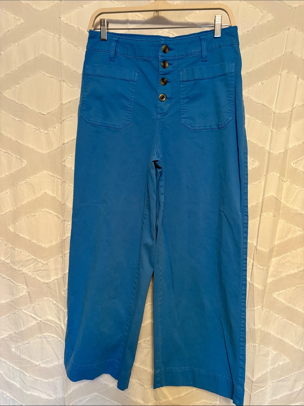 Sonoma Women’s Wide-Leg Chinos in Bright Blue
